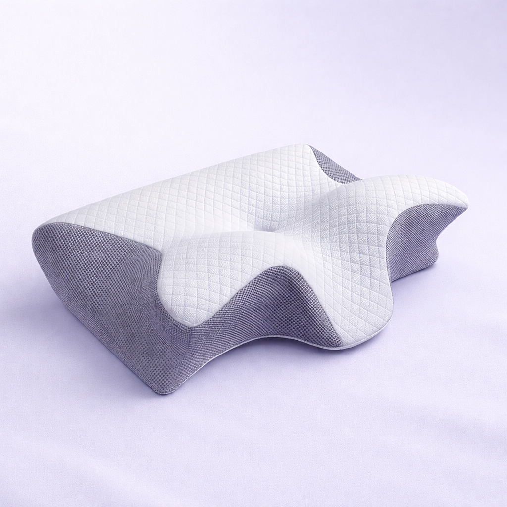 Coussin ergonomique mémoire de forme – Soulagement cervical