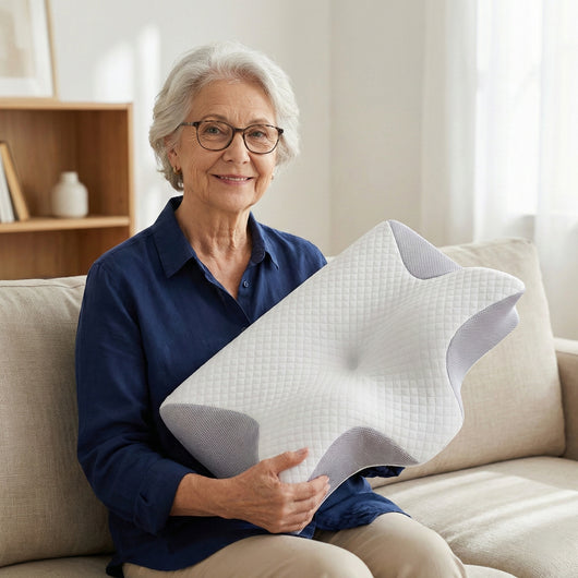 Coussin ergonomique mémoire de forme – Soulagement cervical