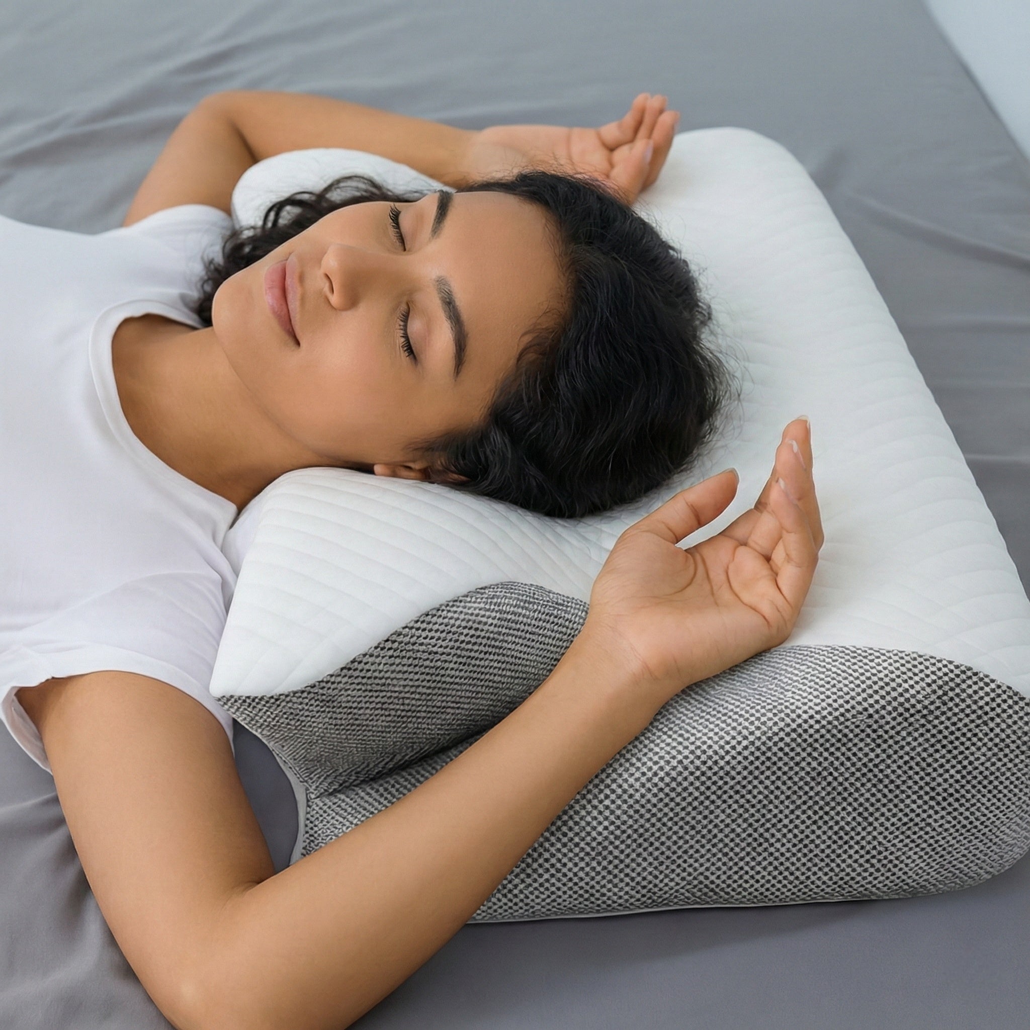 Coussin ergonomique mémoire de forme – Soulagement cervical