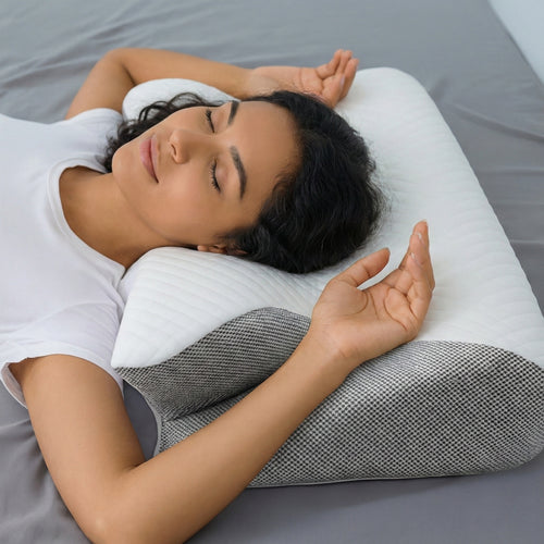 Coussin ergonomique mémoire de forme – Soulagement cervical
